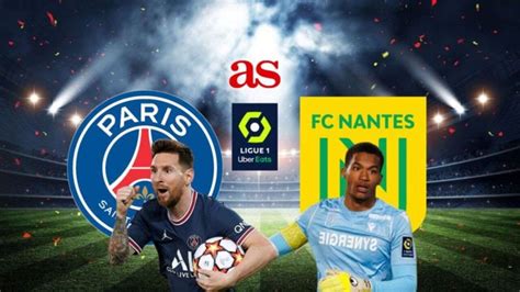 psg vs nantes 2021